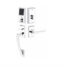 Emtek EMTouch Modern Style Electronic Keypad Handle Set with Waverly Knob