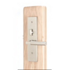 Emtek F20 Function Lugano Mortise Handleset with Octagon Knob