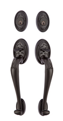 Emtek Grip by Grip Tuscany Sectional Tubular Entry Handleset