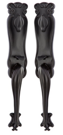 Emtek Grip by Grip Art Nouveau Tubular Entry Handleset