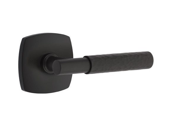 Emtek Select T-BAR Hammered Lever with Urban Modern Rosette