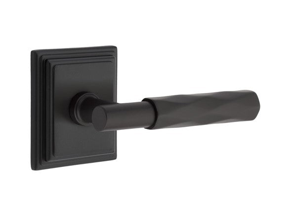 Emtek Select T-BAR Tribeca Lever Concealed Screws with Wilshire Rosette