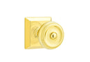 Emtek Waverly Knob Concealed Screws With Quincy Rosette