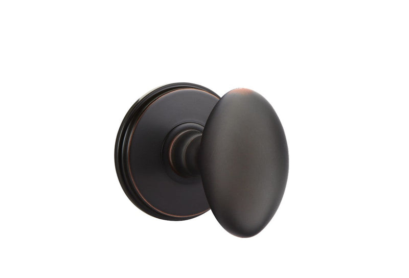 Emtek Egg Knob Concealed Screws With Watford Rosette