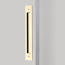 Emtek Modern Rectangular Flush Pulls For 12" C-to-C Appliance Pull