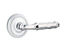 Emtek Ribbon & Reed Lever Concealed Screws with Rope Rosette