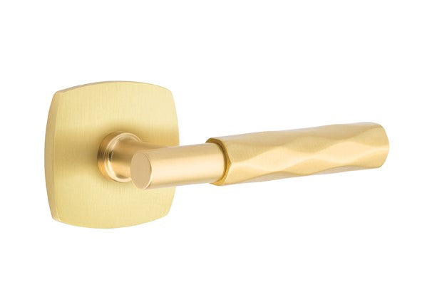 Emtek Select T-BAR Tribeca Lever with Urban Modern Rosette