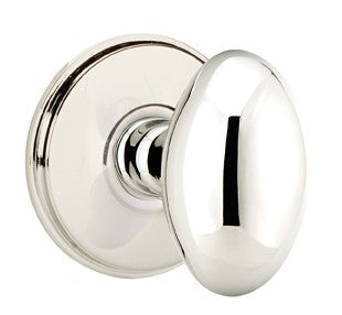 Emtek Egg Knob Concealed Screws With Watford Rosette