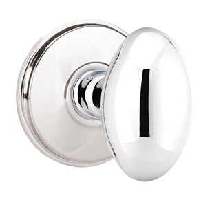 Emtek Egg Knob Concealed Screws With Watford Rosette