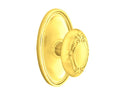 Emtek Victoria Knob With Oval Rosette