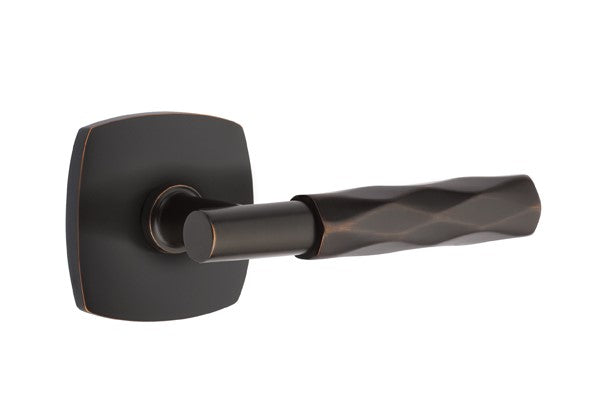 Emtek Select T-BAR Tribeca Lever with Urban Modern Rosette