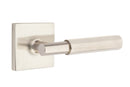 Emtek Select T-BAR Faceted Lever with Square Rosette