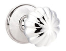 Emtek Melon Knob Concealed Screws With Watford Rosette