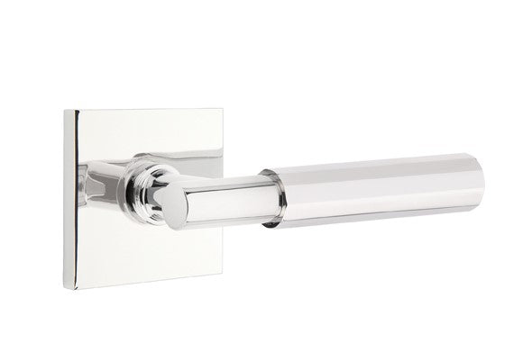 Emtek Select T-BAR Faceted Lever with Square Rosette