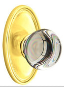 Emtek Providence Knob With Oval Rosette