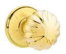 Emtek Melon Knob With Watford Rosette