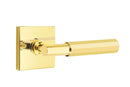 Emtek Select T-BAR Faceted Lever with Square Rosette