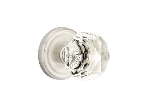 Emtek Diamond Knob With Regular Rosette