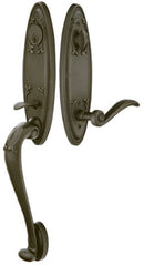 Emtek Tuscany Monolithic Tubular Handleset with Padua Lever