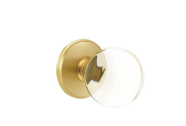 Emtek Bristol Knob Concealed Screws With Watford Rosette