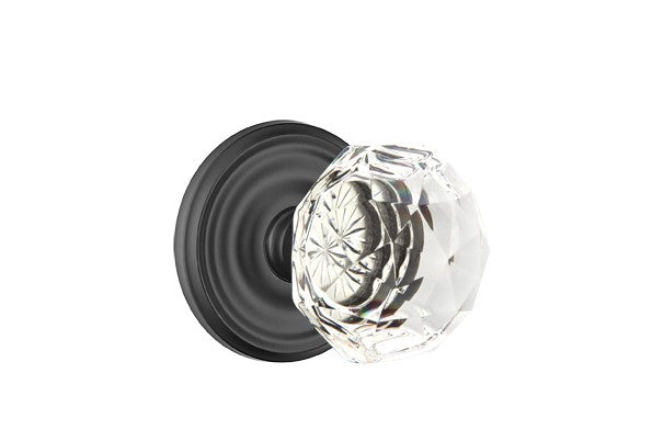 Emtek Diamond Knob Concealed Screws With Regular Rosette