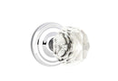 Emtek Diamond Knob Concealed Screws With Regular Rosette