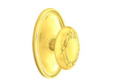 Emtek Victoria Knob With Oval Rosette