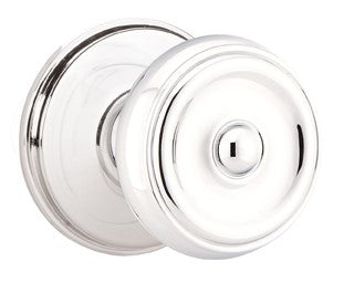 Emtek Waverly Knob Concealed Screws With Watford Rosette