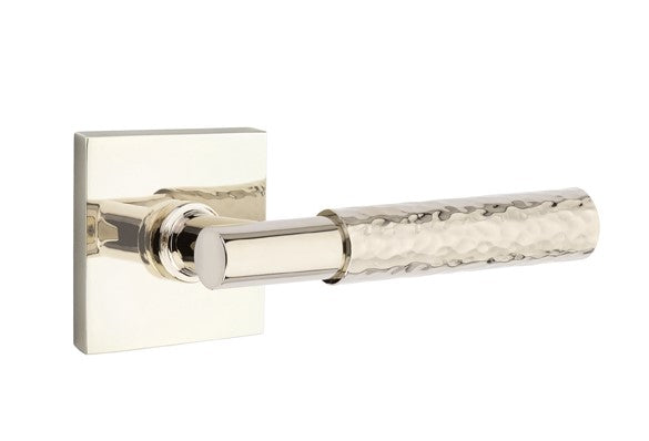 Emtek Select T-BAR Hammered Lever with Square Rosette