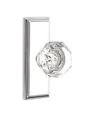 Emtek Old Town Knob Concealed Screws With 7” Wilshire Sideplate