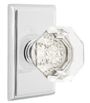 Emtek Old Town Knob With Rectangular Rosette