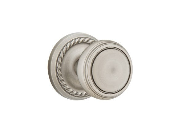 Emtek Norwich Knob Concealed Screws With Rope Rosette