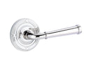 Emtek Merrimack Lever Concealed Screws with Ribbon & Reed Rosette