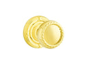 Emtek Rope Knob Concealed Screws With Ribbon & Reed Rosette