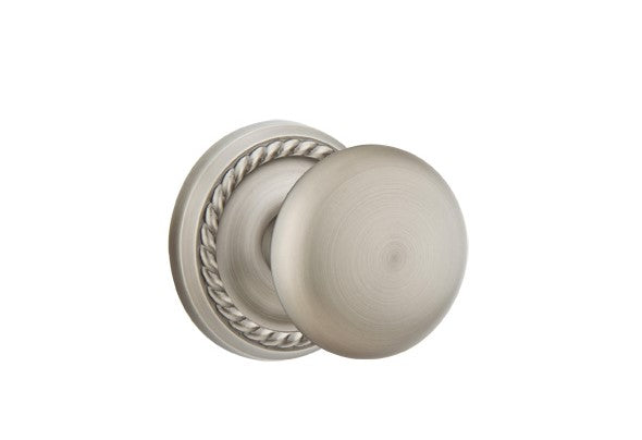 Emtek Providence Knob Concealed Screws With Rope Rosette