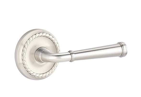 Emtek Merrimack Lever Concealed Screws with Rope Rosette