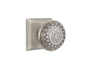 Emtek Lancaster Knob Concealed Screws With Quincy Rosette
