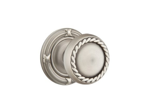 Emtek Rope Knob With Ribbon & Reed Rosette