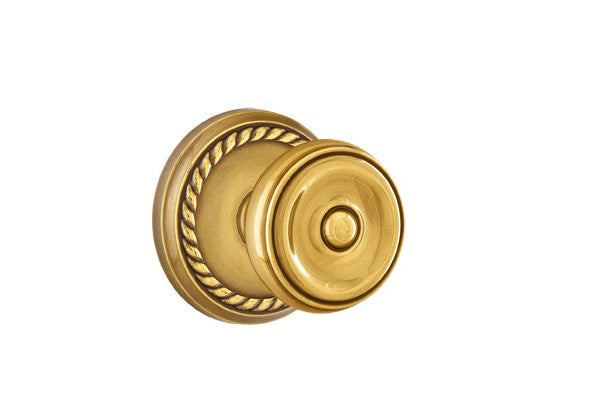 Emtek Waverly Knob Concealed Screws With Rope Rosette