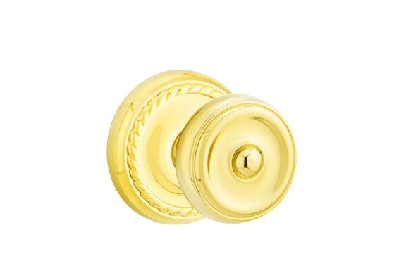 Emtek Waverly Knob With Rope Rosette