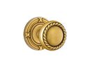Emtek Rope Knob Concealed Screws With Ribbon & Reed Rosette