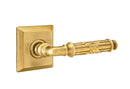 Emtek Ribbon & Reed Lever with Quincy Rosette
