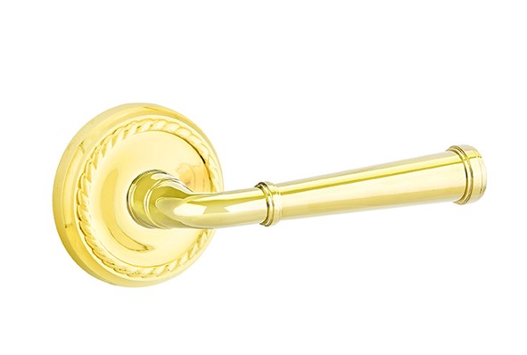 Emtek Merrimack Lever Concealed Screws with Rope Rosette