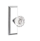 Emtek Astoria Knob With 7” Wilshire Sideplate