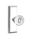 Emtek Astoria Knob Concealed Screws With 7” Wilshire Sideplate