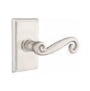 Emtek Rustic Lever Concealed Screws with Rectangular Rosette