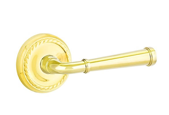 Emtek Merrimack Lever Concealed Screws with Rope Rosette