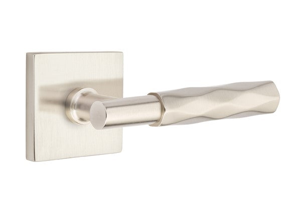 Emtek Select T-BAR Tribeca Lever Concealed Screws with Square Rosette