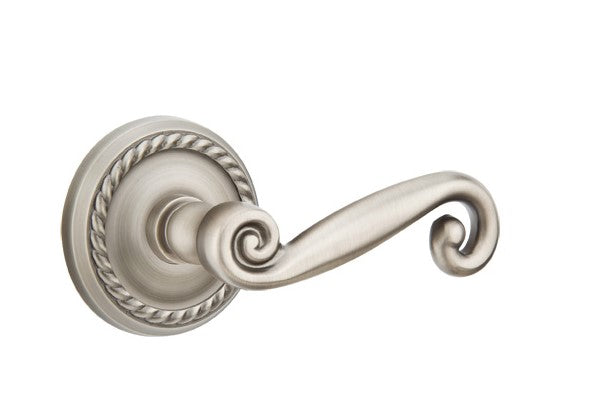 Emtek Rustic Lever Concealed Screws with Rope Rosette