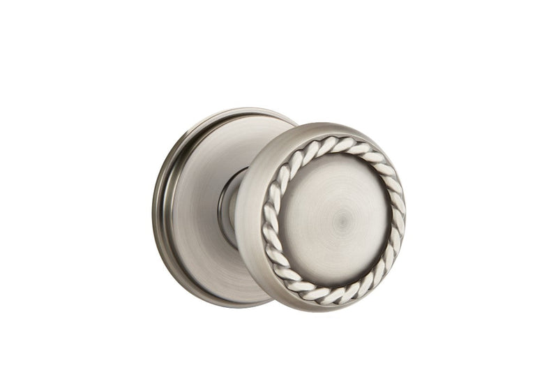 Emtek Rope Knob Concealed Screws With Watford Rosette